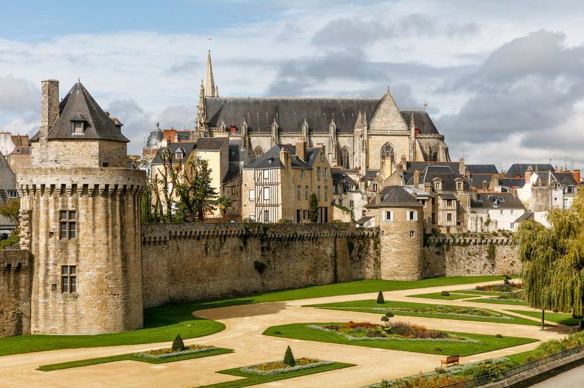 Aperçu des remparts de Vannes